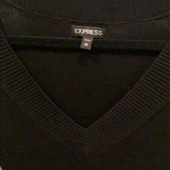 Express V Neck Sweater - Picture 2 of 3